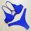 Underwired Bikini Female Swimsuit Women Swimwear Two-Piece V Shape Wire Bikini Set Bather Bathing Suit Women Micro Bikini Set Shiny Metallic 2 Piece Swimsuit Push Up Underwire Swimwear Bathing Suit by Stevvex