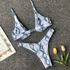 Underwired Bikini Female Swimsuit Women Swimwear Two-Piece V Shape Wire Bikini Set Bather Bathing Suit Women Micro Bikini Set Shiny Metallic 2 Piece Swimsuit Push Up Underwire Swimwear Bathing Suit by Stevvex