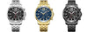 Luxury Men's Gold Business Watches Quartz Analogue Wristwatch Stainless Steel Waterproof Luminous Watch by Stevvex