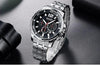 Luxury Men's Gold Business Watches Quartz Analogue Wristwatch Stainless Steel Waterproof Luminous Watch by Stevvex