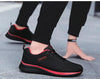 Mens Sport Running Sneakers Fashion Men Casual Shoes Breathable Shoes Walking Sneakers Men's Tennis Black Sneakers Trainers Mesh Flat Breathable Summer Walking Beach Mesh Design by Stevvex