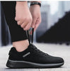 Mens Sport Running Sneakers Fashion Men Casual Shoes Breathable Shoes Walking Sneakers Men's Tennis Black Sneakers Trainers Mesh Flat Breathable Summer Walking Beach Mesh Design by Stevvex
