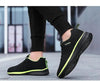 Mens Sport Running Sneakers Fashion Men Casual Shoes Breathable Shoes Walking Sneakers Men's Tennis Black Sneakers Trainers Mesh Flat Breathable Summer Walking Beach Mesh Design by Stevvex