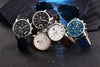 Luxury Steel Sports Men's Watches Business Design Leather Band Wrist Watch Military Quartz by Stevvex