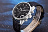 Luxury Steel Sports Men's Watches Business Design Leather Band Wrist Watch Military Quartz by Stevvex