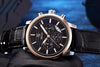 Luxury Steel Sports Men's Watches Business Design Leather Band Wrist Watch Military Quartz by Stevvex