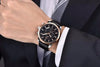 Luxury Steel Sports Men's Watches Business Design Leather Band Wrist Watch Military Quartz by Stevvex