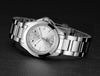 Classic Analogue Black Silver Women Watch Waterproof Elegant Quartz Wrist Watches Stainless Steel For Womens by Stevvex