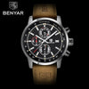 New Top Luxury Mens Watch Quartz Clock Waterproof Classic Automatic Chronograph Military Wrist Watches for Men by Stevvex