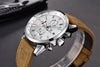 New Top Luxury Mens Watch Quartz Clock Waterproof Classic Automatic Chronograph Military Wrist Watches for Men by Stevvex