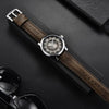 2021 New Simple Business Quartz Men Wristwatch Luxury Casual Leather Strap Waterproof Watch by Stevvex