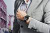 2021 New Simple Business Quartz Men Wristwatch Luxury Casual Leather Strap Waterproof Watch by Stevvex