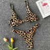Neon V-bar Underwired Bikini Female Ribbed Swimsuit Women Swimwear Two-pieces Bikini set Push up Bathing Suit by Stevvex