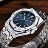 Fashion Stainless Steel Mens Quartz Analog Watch Luminous Waterproof Mens Sports Minimalist Wrist Watch by Stevvex