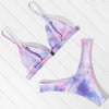 Micro Mini Bikini Swimwear Women Halter Push Up Bikini Set Padded Bra Women's Underwired Triangle Bathing Two Pieces Swimsuit Bikini Set Swimsuit Bandage Swim Suit by Stevvex