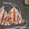 Bikini Women Push Up Swimsuit 3 Piece Bikini Set With Cover Up Women's Fashion 3 Piece Tie Dye Top Bikini Set Swimsuit Cover Up Skirt Swimwear Push Up Bather Swim Wear by Stevvex