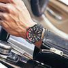 Sport Orange Mens Watch Waterproof Quartz Analog Watches Fashion Silicone Strap Classic Design For Men by Stevvex