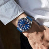 Sport Orange Mens Watch Waterproof Quartz Analog Watches Fashion Silicone Strap Classic Design For Men by Stevvex