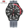 Sport Orange Mens Watch Waterproof Quartz Analog Watches Fashion Silicone Strap Classic Design For Men by Stevvex