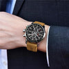 New Top Luxury Mens Watch Quartz Clock Waterproof Classic Automatic Chronograph Military Wrist Watches for Men by Stevvex