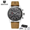 New Top Luxury Mens Watch Quartz Clock Waterproof Classic Automatic Chronograph Military Wrist Watches for Men by Stevvex
