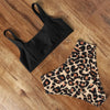 High Waist Bikini Leopard Bikini Women Push Up Swimsuit Women's Leopard Print Swimsuits High Waist Bikini Set 2 Piece Bathing Suits Women Printed Swimwear Tie Dye Summer Swim Beachwear by Stevvex