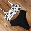 High Waist Bikini Leopard Bikini Women Push Up Swimsuit Women's Leopard Print Swimsuits High Waist Bikini Set 2 Piece Bathing Suits Women Printed Swimwear Tie Dye Summer Swim Beachwear by Stevvex