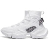 Mens High Top Fashion Socks Sneakers Men Trend Comfortable Casual Shoes Outdoor Non-slip Breathable Men's Height Increasing Casual Outdoor High Quality Mesh Walking Jogging Sneakers by Stevvex