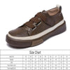 Luxury Leather Womens Sneakers Spring Shoes New Genuine Leather Casual Women Fashion Flat Girl Student Shoes Comfortable Women's Casual Flats Elegant Soft Walking Sneakers by Stevvex