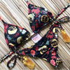 Popular Women's Beachwear Bikini Set Swimwear Push-Up Padded Swimsuit Floral Bikini Set Low Rise Ruffled Two Pieces Swimsuit Push Up Bathing Suit Swimwear by Stevvex