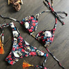 Popular Women's Beachwear Bikini Set Swimwear Push-Up Padded Swimsuit Floral Bikini Set Low Rise Ruffled Two Pieces Swimsuit Push Up Bathing Suit Swimwear by Stevvex