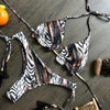 Popular Women's Beachwear Bikini Set Swimwear Push-Up Padded Swimsuit Floral Bikini Set Low Rise Ruffled Two Pieces Swimsuit Push Up Bathing Suit Swimwear by Stevvex