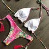 Popular Women's Beachwear Bikini Set Swimwear Push-Up Padded Swimsuit Floral Bikini Set Low Rise Ruffled Two Pieces Swimsuit Push Up Bathing Suit Swimwear by Stevvex