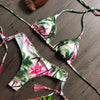 Popular Women's Beachwear Bikini Set Swimwear Push-Up Padded Swimsuit Floral Bikini Set Low Rise Ruffled Two Pieces Swimsuit Push Up Bathing Suit Swimwear by Stevvex
