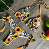 Popular Women's Beachwear Bikini Set Swimwear Push-Up Padded Swimsuit Floral Bikini Set Low Rise Ruffled Two Pieces Swimsuit Push Up Bathing Suit Swimwear by Stevvex