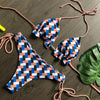 Popular Women's Beachwear Bikini Set Swimwear Push-Up Padded Swimsuit Floral Bikini Set Low Rise Ruffled Two Pieces Swimsuit Push Up Bathing Suit Swimwear by Stevvex