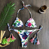 Popular Women's Beachwear Bikini Set Swimwear Push-Up Padded Swimsuit Floral Bikini Set Low Rise Ruffled Two Pieces Swimsuit Push Up Bathing Suit Swimwear by Stevvex