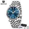 Classic New Sport Watch Top Luxury Automatic Mechanical Male Watches Water Resistent Genuine Leather Casual Men Wristwatch by Stevvex