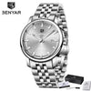 Classic New Sport Watch Top Luxury Automatic Mechanical Male Watches Water Resistent Genuine Leather Casual Men Wristwatch by Stevvex