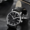 Classic New Sport Watch Top Luxury Automatic Mechanical Male Watches Water Resistent Genuine Leather Casual Men Wristwatch by Stevvex