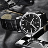 Classic New Sport Watch Top Luxury Automatic Mechanical Male Watches Water Resistent Genuine Leather Casual Men Wristwatch by Stevvex