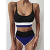 Female Push Up Swimsuit Modern Swimwear For Women Bikinis High Waist Bikini Set Solid Bikini 2 Piece Swimsuit Bathing Suits Women Bathing Suit High Waist Bikini Set Sport Wear Swimming Suit Bikini by Stevvex