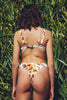 Female Bikini Set Floral Print Two-Piece Bathing Suit Bikinis Women Swimsuit Beachwear Summer Bikini Sets Floral Print Triangle Halter Swimsuits High Cut Two Piece Bathing Suit by Stevvex