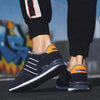 Blue Mens Casual Shoes Comfortable Sneakers Artificial Leather Male Spring Flats Trainers Outdoor Mens Casual Sports High Quality Sneaker Sport Walking Fashion Sneakers by Stevvex