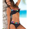 Bikini Set Swimwear Women Print Swimsuit Push Up Plus Size Bathing Suit Beachwear Women's Push-Up Bikini Set Padded Bikini Swimsuit by Stevvex