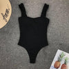 Luxury Black Female Swimsuit Vintage One Piece Ruffled Push Up Tummy Control Swimwear Halter One Piece Slimming Retro Swimsuit Women's Plus Size Push Up Bathing Suit Solid Red Swimwear Women Padded Bathing Suits by Stevvex