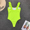 Luxury Black Female Swimsuit Vintage One Piece Ruffled Push Up Tummy Control Swimwear Halter One Piece Slimming Retro Swimsuit Women's Plus Size Push Up Bathing Suit Solid Red Swimwear Women Padded Bathing Suits by Stevvex