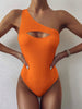 Luxury Black Female Swimsuit Vintage One Piece Ruffled Push Up Tummy Control Swimwear Halter One Piece Slimming Retro Swimsuit Women's Plus Size Push Up Bathing Suit Solid Red Swimwear Women Padded Bathing Suits by Stevvex