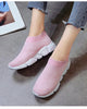Women Slip On White Sneakers Vulcanize Shoes Super Light Women Casual Breathable Walking Shoes Lightweight Running Shoes Mesh Workout Casual Espadrilles Sports Sneakers by Stevvex