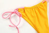 Bikini Swimsuit Solid Color Bikini Set Swimwear Bathing Suit Women Bikinis String Beach Women Two Piece Bikini Swimsuit Bathing Suits Halter Triangle Tops String Bikini Sets by Stevvex
